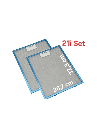 Kumtel Uyumlu Luxell Dp6 26,7x32,3 Cm Filtre 2'li Set
