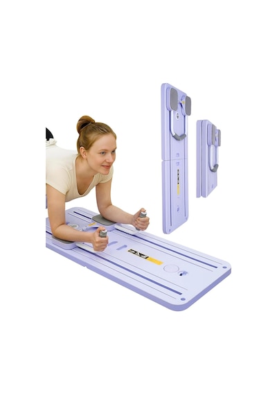 Katlanabilir Çok Fonksiyonlu Pilates Reformer Tahtası Tüm Vücut Egzersiz Aleti