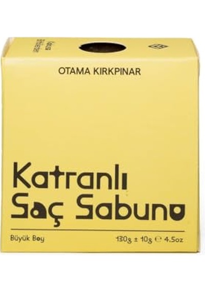 Kırkpınar Doğal Bitkisel Katranlı Saç Sabunu 150 Gr