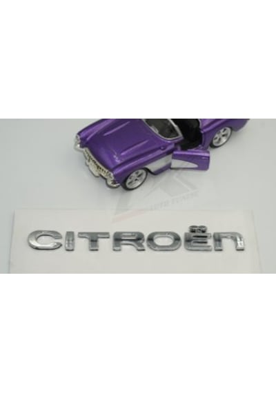 Citroen C4 C5 B7 Bagaj Krom Abs 3M 3D Yazı Logo Amblem