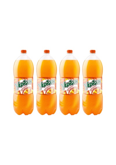 Yedigün Portakal Meyveli Gazoz 4 x 2500 ML