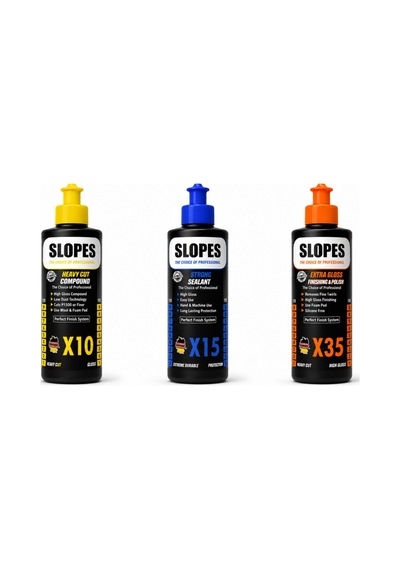 Slopes X10 Kalın X15 İnce Pasta X35 Hare Giderici Seti 250 Ml