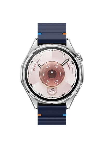 Huawei Watch Gt6 46mm İle Uyumlu Dalga Desenli Tokalı Yumusaş Soft Silikon Kordon