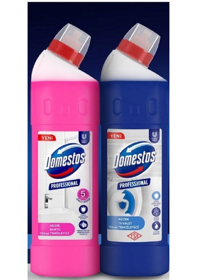 Professional Asidik Tuvalet Ve Banyo Temizleyici 750ml X 2 Adet