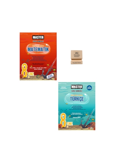 Okyanus Lgs 8. Sınıf Master Matematik Ve Türkçe Soru Bankası + Telefon Standı