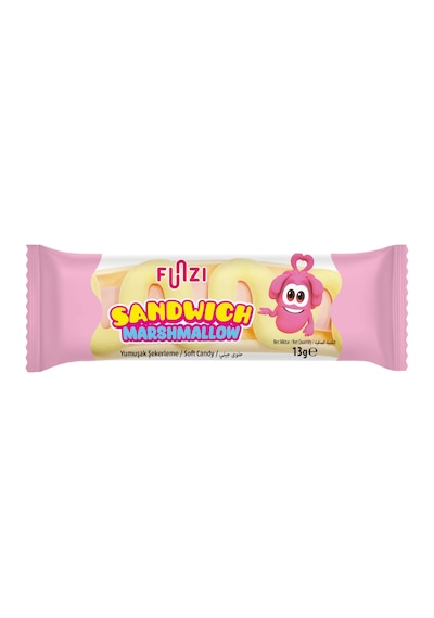 Marshmallow Sandwich - Özel Ambalajlı Atıştırmalık Şekerleme 30 Adet