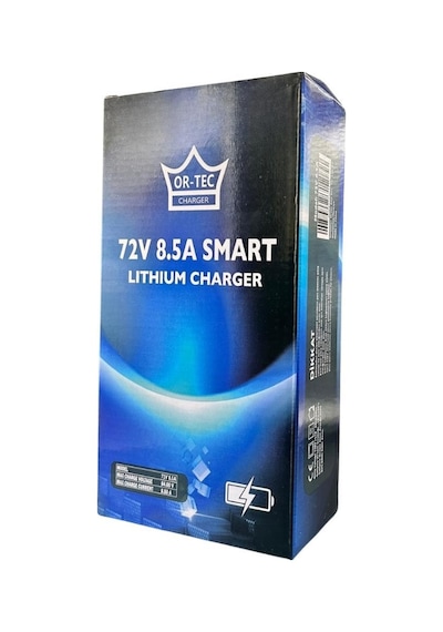 Ortec 72v 8.5a Li-ıon Ve Lifepo4 Akıllı Akü Şarj Cihazı