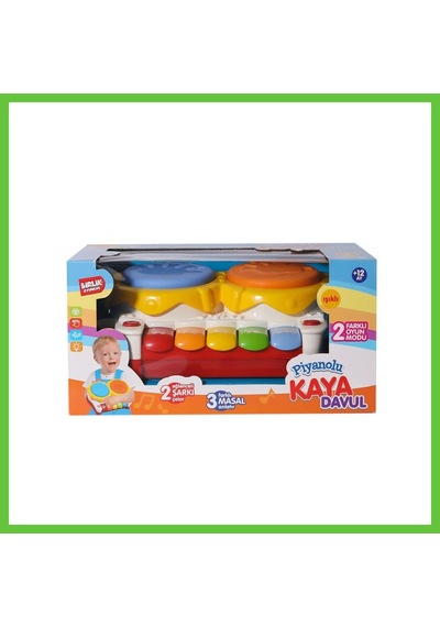 Bezos Urt032-001 İkili Kaya Davul Seti Toys Dmc