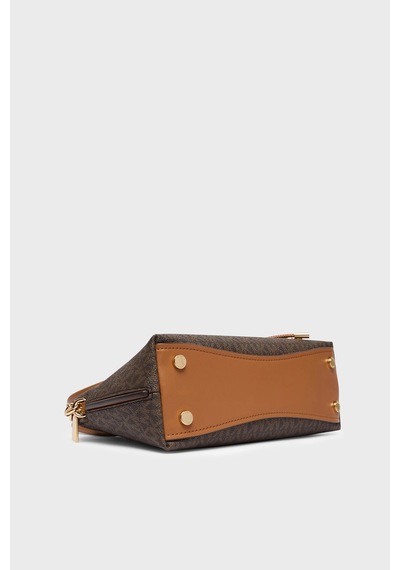 Michael Kors Logolu Çıkarılabilir Askılı Çanta 30t6gx4s2b252 Kadın Çanta 30t6gx4s2b 252 Kahve