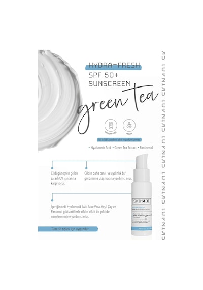Spf50+ Hydra-fresh Sunscreen Nemlendirici & Tazeleyici Güneş Kremi 50 Ml