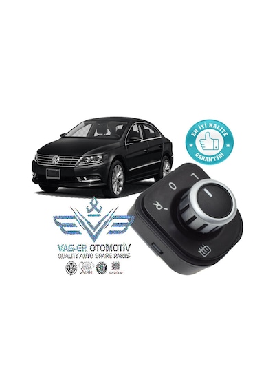 Passat Cc 2013-2016 Dikiz Ayna Ayar Kumanda Dügmesi 5K0959565B 548565090
