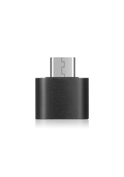 Gplus Apple Uyumlu MacBook Pc Telefon Usb Typec Çevirici Otg Siyah