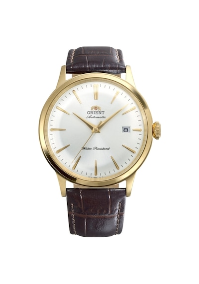 Orient Ra-ac0028s30b Kurmalı Otomatik Deri Kahverengi 41 Mm Erkek Kol Saati Altın