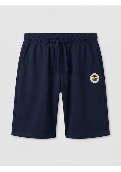 LC Waikiki Lc Waıkıkı Lacivert Fenerbahçe Baskılı Erkek Pijama Alt Şort