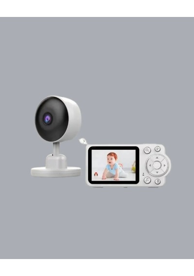 Bebek Monitörü Cry Detection Ve Hd Gece Görüş Destekli Yeni Nesil Beyaz