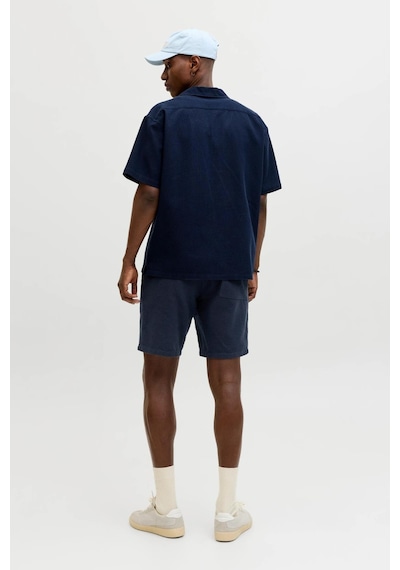 Jack & Jones Jpstjaıden Waffle Dokulu Erkek Şort Lacivert