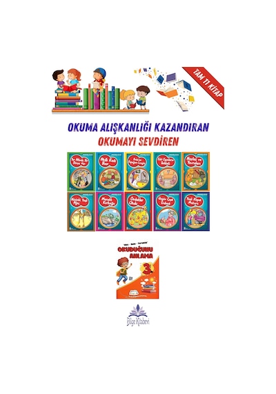 3. Sınıf Okuma Alışkanlığı Kazandıran Okumayı Sevdiren Tam 11 Kitap -16