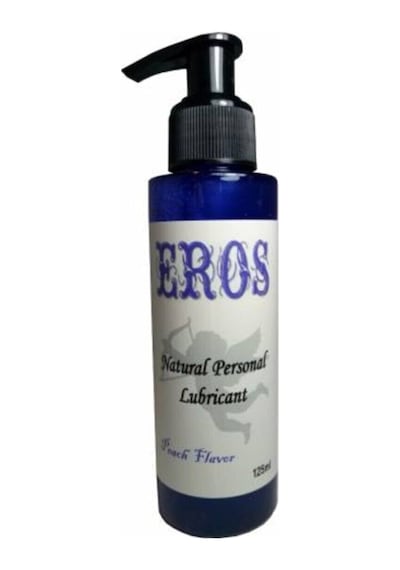 Eros Peach Flavor Natural Personal Lubricant 125ml Şeftali Aromalı