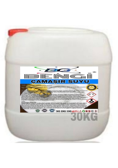 Çamaşır Suyu 30 Kg Tekli