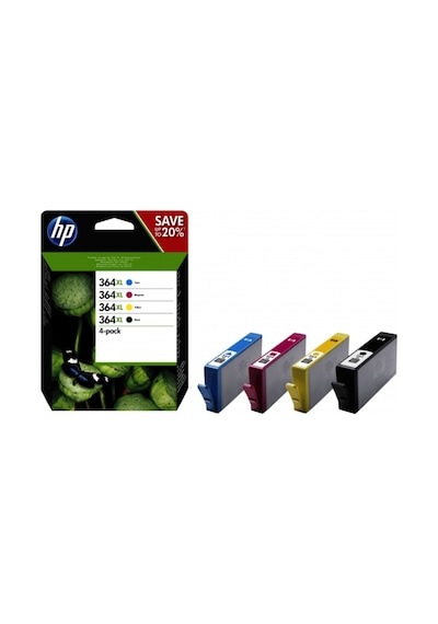 Hp Photosmart 7520 Uyumlu 364xl 4lü Set N9j773ae