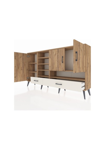 Arges Konsol 8 Raflı 2 Çekmeceli 3 Kapaklı 176x30x99 Çam-çam/aytaşı Atlas Çam/aytası - Atlas Çam Arges Konsol 8 Raflı 2 Çekmeceli 3 Kapaklı 176x30x99 Çam-çam/aytaşı Atlas Çam/aytası - Atlas Çam