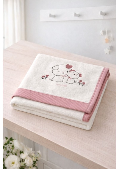 Eke My Baby %100 Organik Pamuklu Kundak Havlu 82x90 Cm 0 - 9 Ay