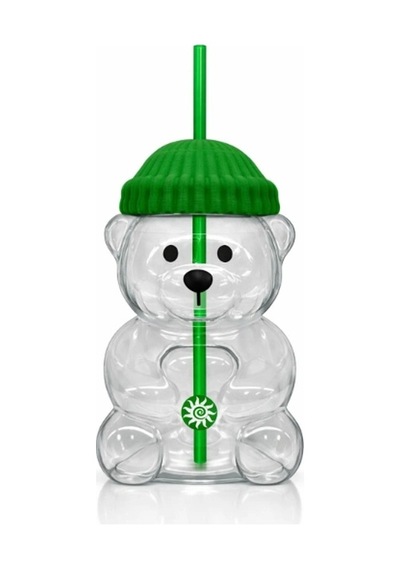Bearista Plastik Soğuk İçecek Bardağı Sarı