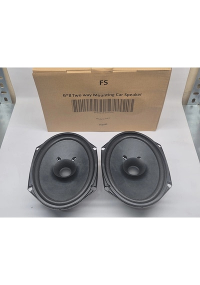 Fullsound 6 X 8" Koaksiyel Hoparlör - Ford 6 X 8" Çerçeveli Kapı Hoparlörü - 1 Adet