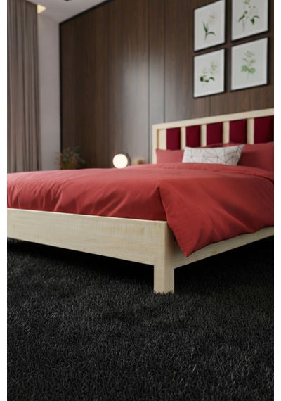 Renazzo Ori On Bordo Puf Başlıklı Masif Ahşap Karyola Natürel 140x200 Natürel - 140 X 200 Renazzo Ori On Bordo Puf Başlıklı Masif Ahşap Karyola Natürel 140x200 Natürel - 140 X 200