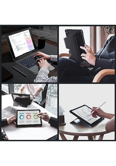 Nillkin İpad 9. Nesil 10,2 İnç, 2021 Çıkarılabilir Klavyeli Kılıf, Sihirli İzleme Dörtgeni, 7 Renk Arkadan Aydınlatmalı, Portre/manzara Modları, İpad 8./7. Nesil İçin Kamera Kapaklı Sağlam Klavye Nillkin İpad 9. Nesil 10,2 İnç, 2021 Çıkarılabilir Klavyeli Kılıf, Sihirli İzleme Dörtgeni, 7 Renk Arkadan Aydınlatmalı, Portre/manzara Modları, İpad 8./7. Nesil İçin Kamera Kapaklı Sağlam Klavye