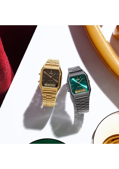 Casio Aq-230egg-3adf Kol Saati Metalik