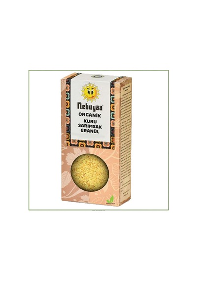 Nebuyaa Organik Kuru Sarımsak Tozu Ganül 50 G
