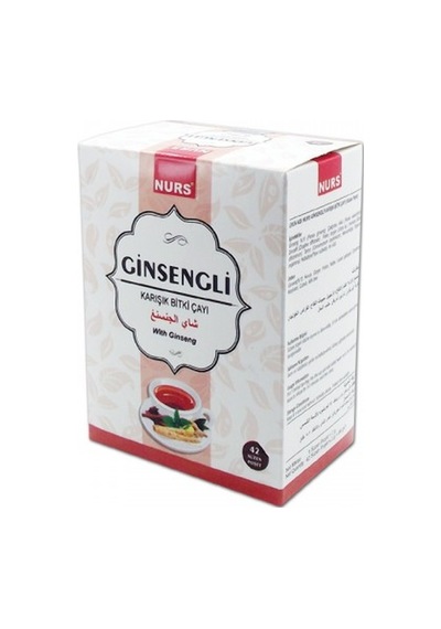 Nurs Ginsengli Karışık Bitki Süzen Poşet Çay 42 x 2 G