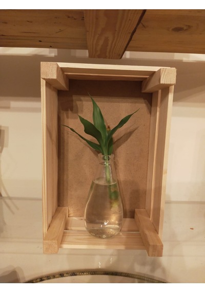 Kasa Ahşap Boy 27 Cm En 18.5 Cm Yükseklik 12cm