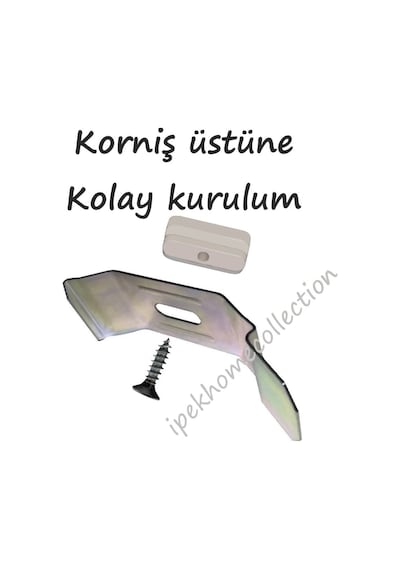Stor Perde Montaj Ayağı Seti , Çelik Yaylı Portray (440908843)