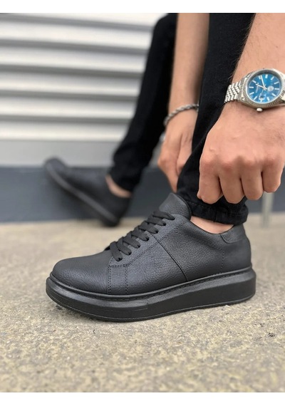 Mevese New Boost Siyah Bağcıklı Günlük Erkek Ayakkabı