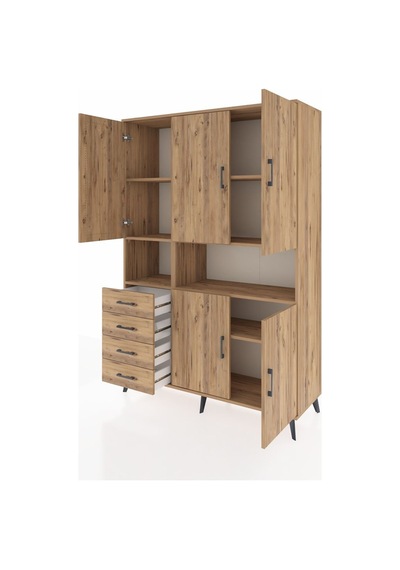 Hyperion Dolap 7 Raflı 4 Çekmeceli 5 Kapaklı 132x44x195 Çam-çam/çam Atlas Çam/atlas Çam Hyperion Dolap 7 Raflı 4 Çekmeceli 5 Kapaklı 132x44x195 Çam-çam/çam Atlas Çam/atlas Çam