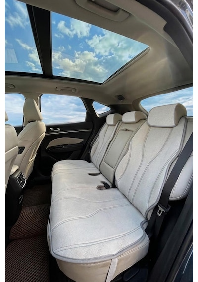 Bod Hyundai Tucson Oto Koltuk Koruyucu Kılıf 2021-sonrası Latmos Serisi Gri