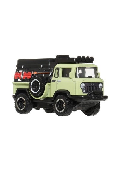 Premium Off-road Koleksiyon Seti 1:64 Ölçekte Metal 3 Adet Die Cast Araç Ve 1 Adet Team Transport Çok Renkli