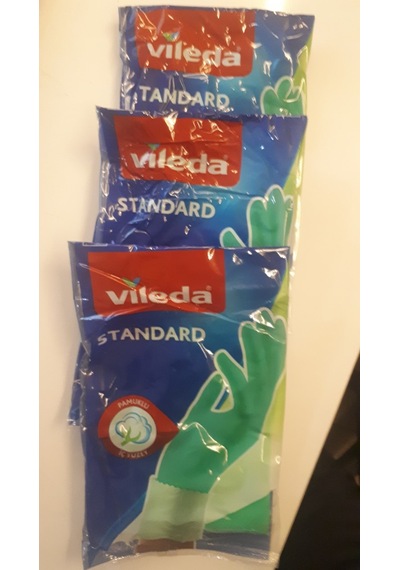 Vileda Temizlik Eldiveni 3 Çift M