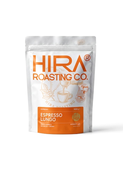 Hıra Roastıng Co Lungo Espresso Çekirdek Kahve 1000 Gr