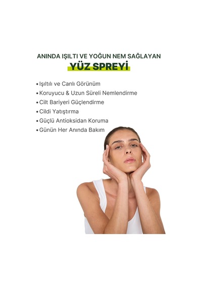 Lunova Anında Işıltı Ve Gün Boyu Yoğun Nemlendirici Yüz Spreyi Seramid Kompleksi Face Mist Therapy 50ml
