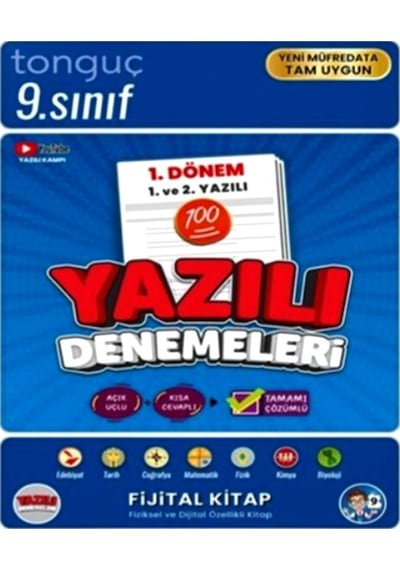 Tonguç 9.sınıf Yazılı Denemeleri 1.dönem