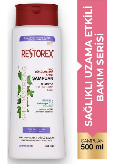 2 Adet Restorex 500 Ml Şampuan Ekstra Direnç