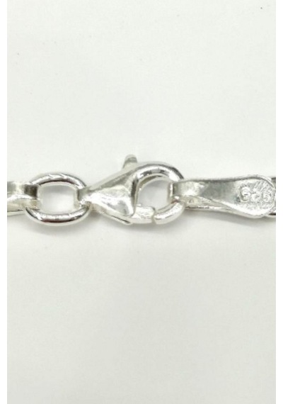 Silver Unisex Figaro 3 Mm Gümüş Kolye Zincir Omr7637
