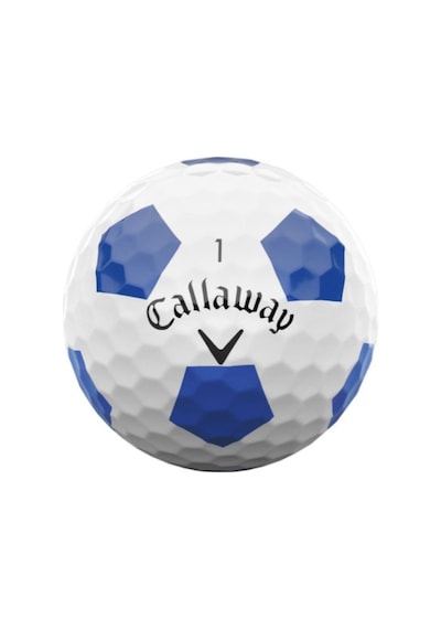 Callaway Erc Yumuşak Golf Topu Mavi Beyaz - 3'lü Karışık