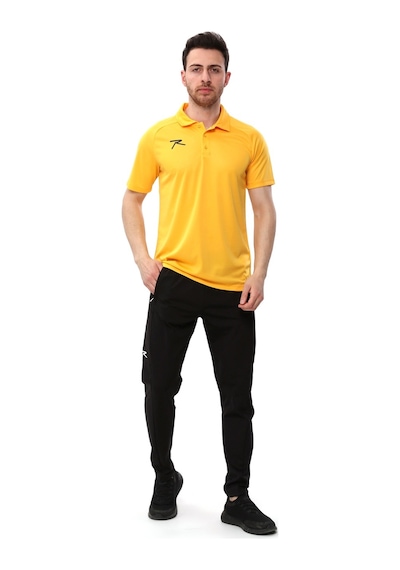 Kappa Raru Erkek Polo T-shirt Ceres Sarı 001