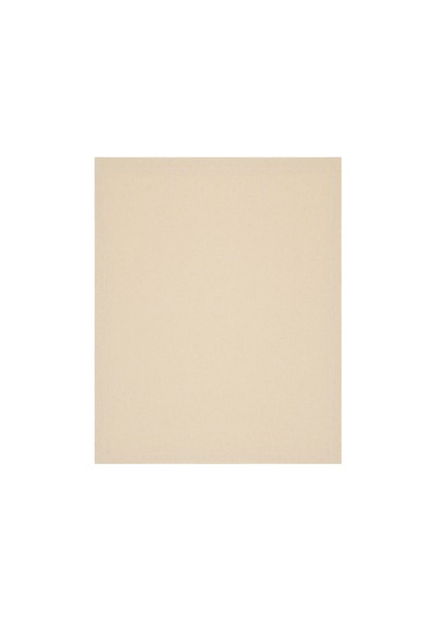 %100 Hambez Pamuk Amerikan Servis Seti 2 Adet - Sade Ve Doğal Masa Matı - 38x48 Cm Krem