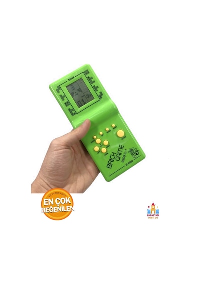 Nostaljik El Tetris Konsolu - Oyunlu Eğlenceli Oyuncak