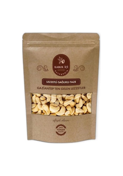 Kabuk İçi Kuruyemiş Kaju Çiğ Kabukiçi 500 G